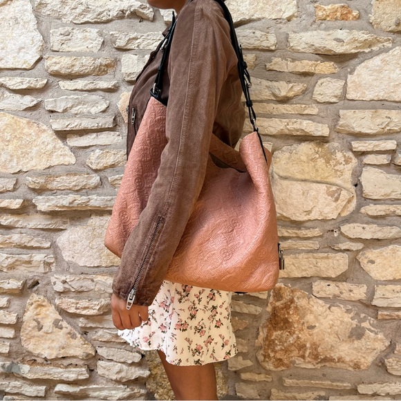 Louis Vuitton Antheia Hobo Rose Dust Authentic Handbag - Picture 2 of 16